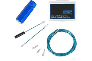 CENPEK cykel intern kabel routing kit magnetisk gängare för cykelram växel eller intern kabelroutning