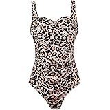Dames Badpak één Deler AILLOSA Vrouwen Badpak - , Zwart, Ruches, Halterneck Tummy Control Push Up Monokini