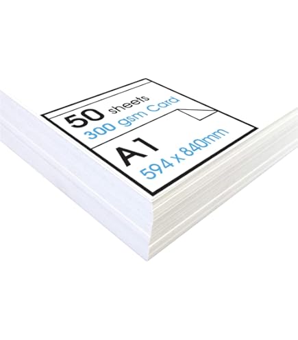 A4 Super Thick 1mm White Card 480gsm Beer Mat Craft Pulp Board For Mounting Models 10 Sheets - View #7