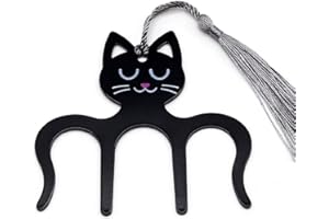 JTKREW Clips de classeur, pince de partition, marqueurs de page, clips en métal, supports de page de livre pour la lecture, pince de livre de musique en métal pour livres de musique de guitare et de piano