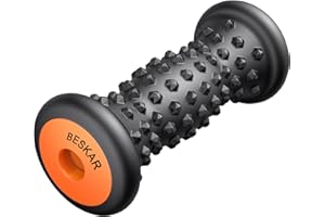 BESKAR Rouleau de Massage des Pieds pour Fasciite Plantaire, Soulagement des Pieds Douleurs Et Relaxation Par Acupression, Réflexologie des pieds