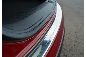 ALVM PARTS & ACCESSORIES Chrome Bumper Protector Sill Trim Cover To Fit Qashqai (2006-14)