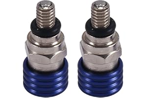 Micvtve Motocross M5X0.8 Cm Forcella Valvola di Sfiato Aria per YZ85 YZ125 YZ250 YZ450F 250RX Blu