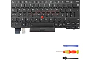 LIAN MO Replacement Keyboard with Backlit for Lenovo Thinkpad X13 Gen1 L13 Gen2 S2 5th S2 Gen6 L13 Yoga Gen1 L13 Yoga Gen2 UK English Layout (UK English, Backlit)