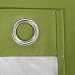 Deconovo Eyelet Curtains Ready Made Room Darkening Thermal Insulated Ring Top Blackout Curtains for Living Room with Backside Silver Backing to Reflect Sunlights 46 Width x 90 Drop Light Green 1 Pair