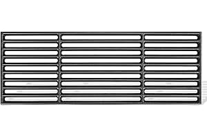 Denmay 42,8 x 15,7cm Rejilla de Hierro Fundido esmaltado, para Charbroil, Enders Boston 4, Enders Monroe Pro 4 (no Compatible para Enders Monroe 3&4) y Otras Parrillas de Gas, 1 Paquete