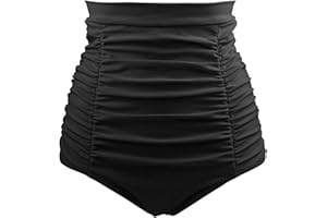 LA ORCHID Laorchid Retro damskie spodnie bikini z wysoką talią S (EU-36) szorty wyszczuplające brzuch