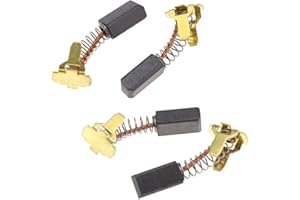 ENET YINETTECH Lot de 4 brosses de carbone pour meuleuse 999-054 - Pièces de rechange compatibles avec Hitachi G18DL G18DMR G18DSL G14DL G14DMR G14DSL