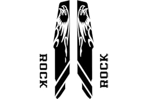 DualColorStampe Adesivi Forcella Bici MTB Mountain Bike Stickers Accessori Bicicletta Decalcomanie Falco B0040