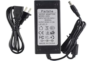 PARTSHE Cargador adaptador de CA para impresora de etiquetas Zebra Eltron TLP2844 TLP LP 2844 2824 GC420 GC420T GC420d