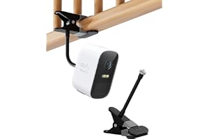 Flexibelt fäste för eufyCam 2/2C/2C Pro/3 S330/3C S300/E40, metallklämhållare för EufyCam SoloCam S220/C210, universellt stat