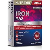 Nutraxin Iron Max 30 Tablet &ndash; Demir, C Vitamini, Folik Asit ve B12 Vitamini İ&ccedil;eren Takviye
