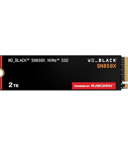 WD_BLACK 2TB SN770 NVMe Internal Gaming SSD Solid State Drive
