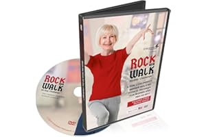 Evergreen Wellness Rock The Walk 30-Day Workout Challenge DVD for Beginners and Seniors - The Low Impact, Indoor Walking Exercise Program