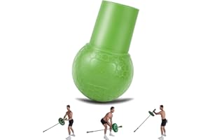 HXD-ERGO Mina terrestre para Barra, Accesorio Antideslizante para Barras olímpicas de 2 Pulgadas, Accesorios portátiles de Gimnasio en casa para Parte Superior del Cuerpo