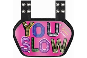 O Shield Fußball-Rückenplatte, Backplate Fußball, Expression Series, Drip, Big Dawg, That Boy Bad, That Man, You Slow, Can't Catch Me