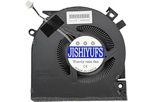JISHIYUFS Nouveau CPU Ventilateur de Refroidissement pour HP Victus 15-FA 15-FB 15-fa0031dx 15-fb0028nr TPN-Q278 TPN-Q279 15-FB0028NR 0050AX 0103LA Series N17902-001 N13304-001 DFS5K22B056737 FPJY