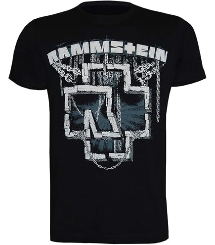 DESIGN - T-Shirt Oversize Nera Con Stampa Con Teschio E Scritta In Rilievo Sul Retro E Sul Petto