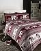 Produktbild Empire Elephant Printed Animal Print Quilt/Duvet Cover Set Wine, Fully Reversible (Single) by Frank's Interiors