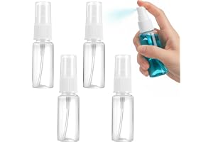 4 × 50 ml sprayflaska, kosmetisk dimflaska sprejflaska, sprayflaska, bärbar parfymspridare, resesprejflaska mini, liten spray