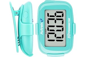 AVTREK Podomètre 3D précis pour la marche ou la course en plein air et les activités de randonnée