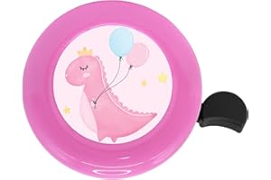 YeloYolker Kids Bike Bell, Cute Handlebar Ring Bell for Boys, Toddlers, Children's Bicycle Accessory for Tricycle, Scooter, Balance Bike