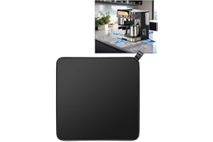 ‎HAIWILL Gleitbrett für Ninja Espresso Machine ES501EU ES601EU Philips De'Longhi, Schnelles Bewegen Gleitbrett Gummi Unterlage Kaffeemaschine Unterlage Brett Rollbrett Kaffee Matte für Kaffeemaschine Zubehör