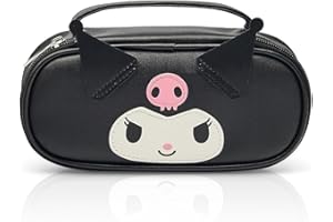 YCVBCY Kuromi Astuccio per Matite,Astuccio Astuccio per Matite di Grande Capacità Impermeabile Borsa Stazionaria Impermeabile Cerniera Adattoragazze Come Regali