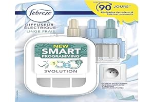 Febreze Frischwäsche Starter-Set für elektrischen Lufterfrischer, 20 ml, Geruchsbeseitigung