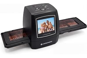 AgfaPhoto – Digitale Filmscanner – Realiview AFS100 – 10 MP, 2,4" LCD-Bildschirm – 35-mm/1