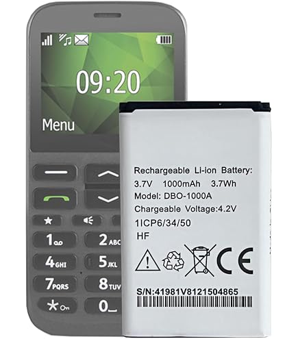 Batteria per Doro 6520, 6050, 1360, 6620, 6530