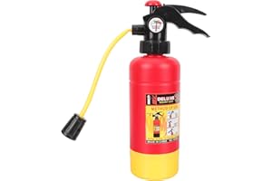 PATKAW Fire Extinguisher Water Squirt Toys Kids Water Firemen Cosplay Props Summer Gift for Swimming Pool Beach Outdoor Water Fighting Play Red