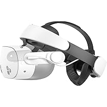 KIWI design H4 Boost Battery Halo Head Strap for Meta Quest 3/3S