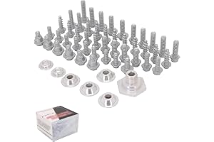 Motorcycle Bolt Set, for SX/XC 2011-2014 EXC/XCW 2012-2016 | Stainless Steel Countersunk Head Screws, Hex Mechanical Parts