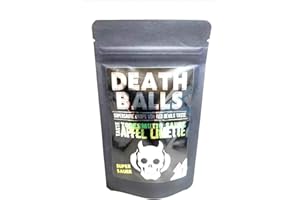 ‎RED DEVILS TASTE DEATH BALLS todesmutig saure Apfel Limette 75 Gramm