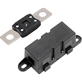 VEXUNGA MEGA Car Fuses and Mega Fuse Holder 80A Screw Fuse ANM Fuse Holder for Cars Vehicles Buses