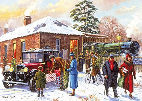 Gibsons  Winter about Town Jigsaw Puzzle (4 x 500-Piece)