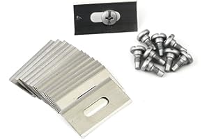 Macromoleculc 30PCS Lawn Mower Blade Replacement Trimmer Cutter Blade Mowing Machine Accessories For Husqvarna Automower/Gardena Robotic (Color : Silver)