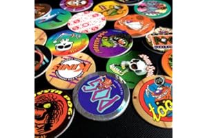 WPF POG POGS 20 Different Red Back MILKCAPS - Canada Games Featuring POGMAN - POG