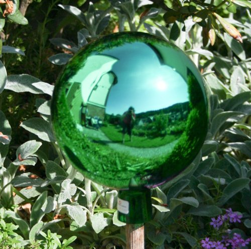 Thüringer Rosenkugel - 15 cm - Grün