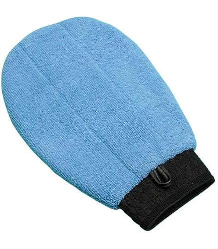 Gants De Lavage Voiture Microfibre OFFCURVE - Gant Nettoyage Polyvalent Vert, Absorption Exceptionnelle Et Protection Des Mains