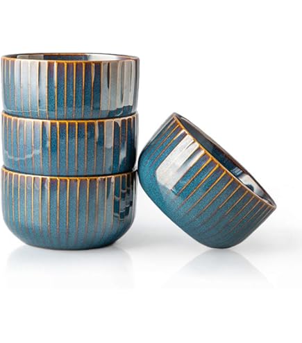 Ciotola In Ceramica Set 6 Ciotole In Ceramica Bianca - Diametro 13 Cm, Lavabili In Lavastoviglie E Microonde Ciotole Per Microonde