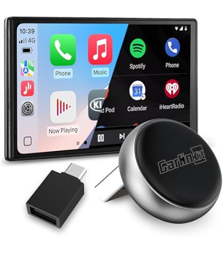 MSXTTLY Android Auto Draadloze Adapter - Zet Bedrade Om Naar Draadloze Voor Automodel 2017 Speel Plug