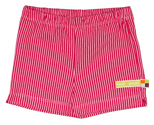 loud + proud Unisex Baby Shorts -  Purple - 3-6 Months