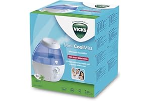 Vicks VUL520E4 VICKS VUL520 Cool Mist Mini Humidificateur a Ultrasons, 1.8 kg