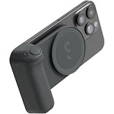ShiftCam SnapGrip Pro - Qi2 Kablosuz Şarj, Kablosuz Deklanş&ouml;r D&uuml;ğmesi ve Manyetik Montajlı Telefon Kamerası Tutacağı ve Manye
