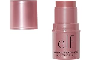 e.l.f., Monochromatic Multi-Stick Blush, cremoso, leggero, versatile, lussuoso, dona lucentezza, facile da usare in giro, facilissimo da sfumare, Sparkling Rosé, 4,4 g