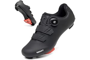 LAKEROM Cycling Shoes for Men Women Luminous Road Cycling Riding Shoes Peloton Shoes Breathable Cleat Compatible SPD Look Delta Indoor Cycling Shoes