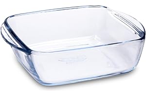 PYREX PREPWARE - Plat carré en verre 20 x 17 cm -1 l