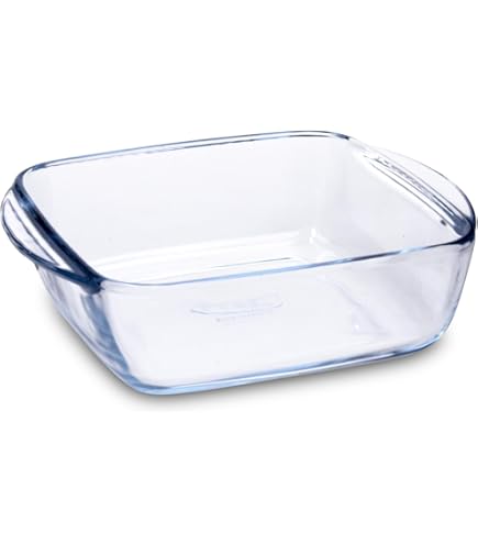 ZMDMAH Mini Auflaufform Glas 0,8L - Kleine Backform Für 1 Person, Ofen- & Mikrowellengeeignet